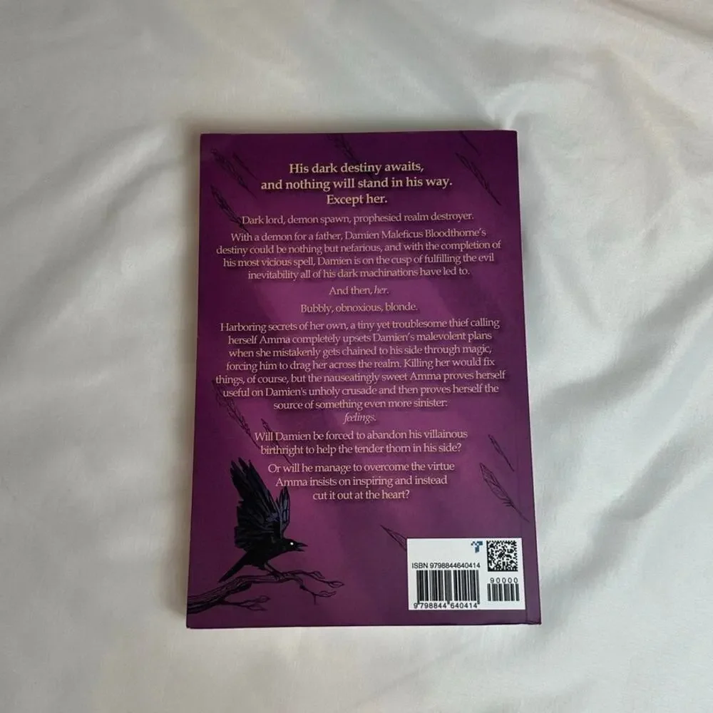 Throne in the Dark A.K. Caggiano OOP Indie Paperback Villains & Virtues #1